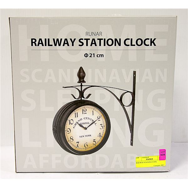 RAILWAY STATION CLOCK