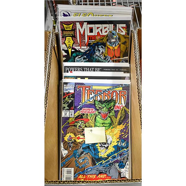 BOX OF 39 COMIC BOOKS FROM LIQUIDATION STORE