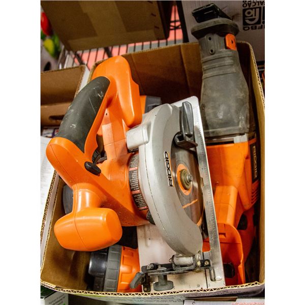 TOOLS - RIGID 18V POWER TOOL SET