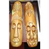 Image 1 : DECORATIVE WOODEN MASK 19IN