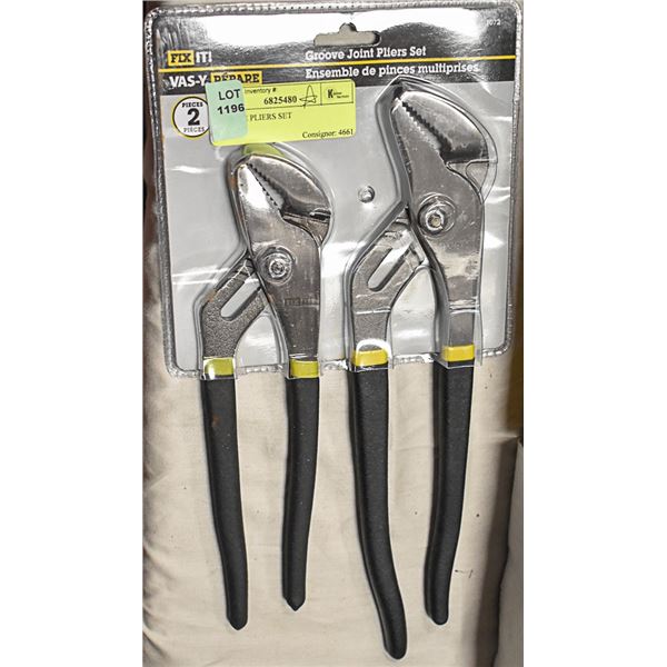 PAIR OF GROVE JOINT PLIERS
