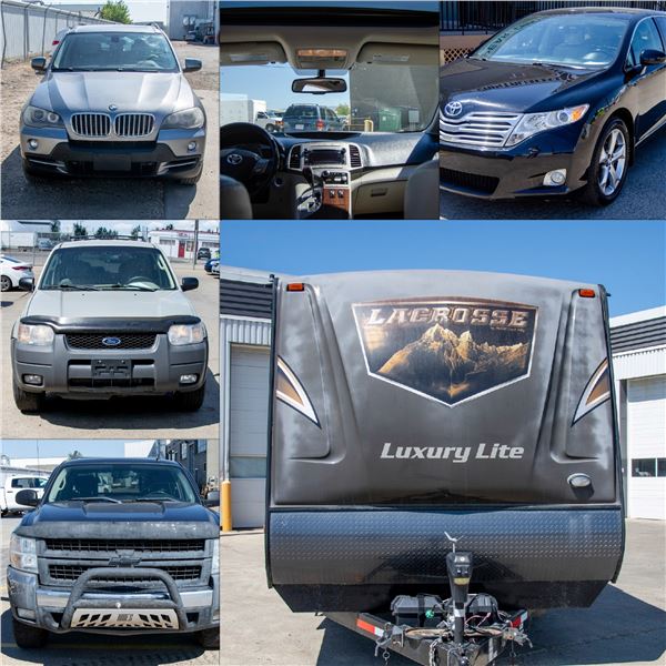 FEATURED VEHICLES, BOAT, HOLIDAY TRAILER