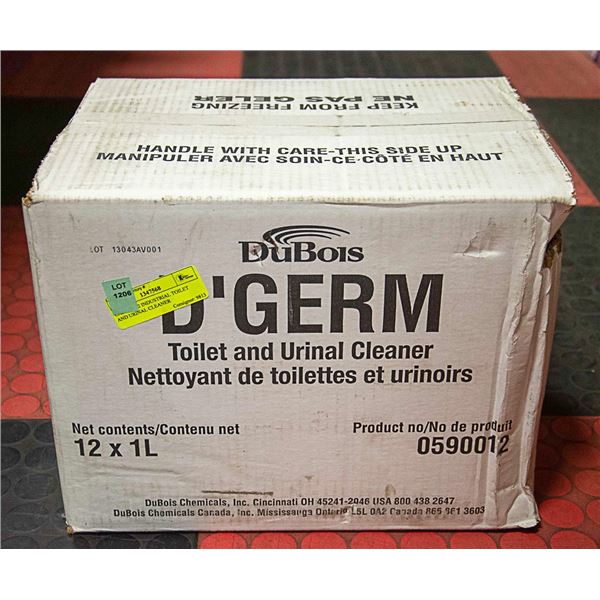 CASE OF 12 INDUSTRIAL TOILET AND URINAL CLEANER