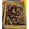 Image 1 : BOX OF BRASS AND HYDRAULIC FITTINGS