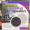 Image 1 : YAMAHA IN-CEILING SPEAKERS NEW