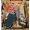 Image 1 : FLAT OF ASSORTED WRENCHES, HACK SAW AND