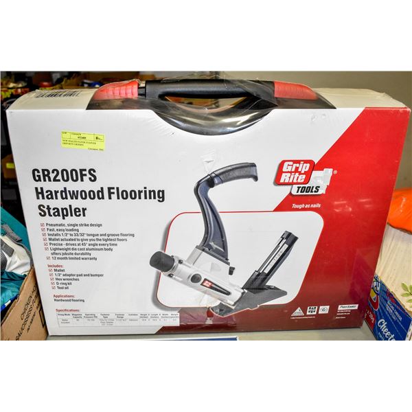 NEW SEALED FLOOR STAPLER GRIP-RITE GR200FS