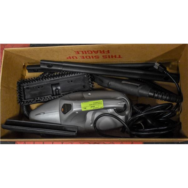 STEAM CLEANER WITH ATTACHMENTS