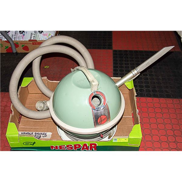VINTAGE  HOOVER CONSTELLATION CANISTER VACUUM