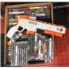 Image 1 : ASSORTED PS3 GAMES AND GUN CONTROLLER