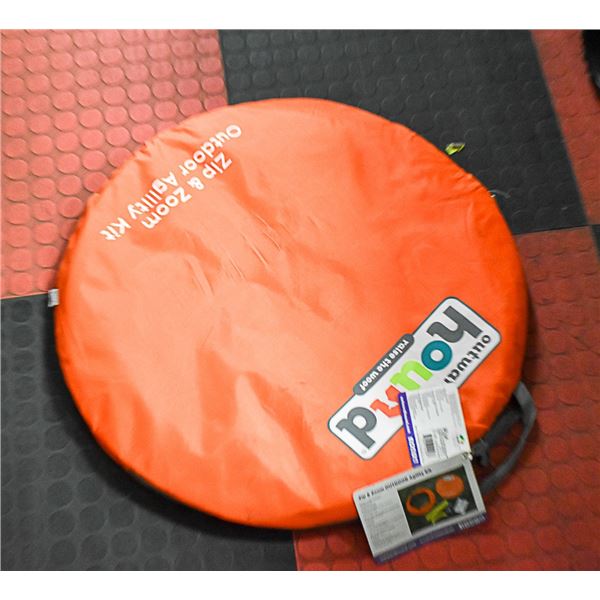 OUTWARD HOUND 34 PIECE ZIP & ZOOM AGILITY KIT FOR