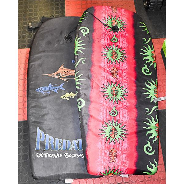 2 ADULT BOOGIE BOARDS