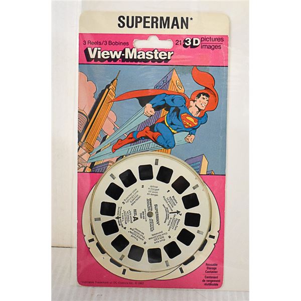 RARE SUPERMAN VIEWMASTER UNOPENED