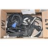 Image 1 : BOX OF INSTRUMENT CABLES (GUITARS, KEYBOARDS ETC)
