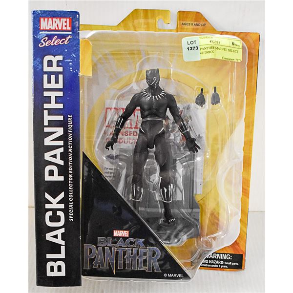 BLACK PANTHER MARVEL SELECT FIGURINE INBOX