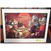 Image 1 : DOGS PLAYING POKER PLAQUE MOUNTED ART