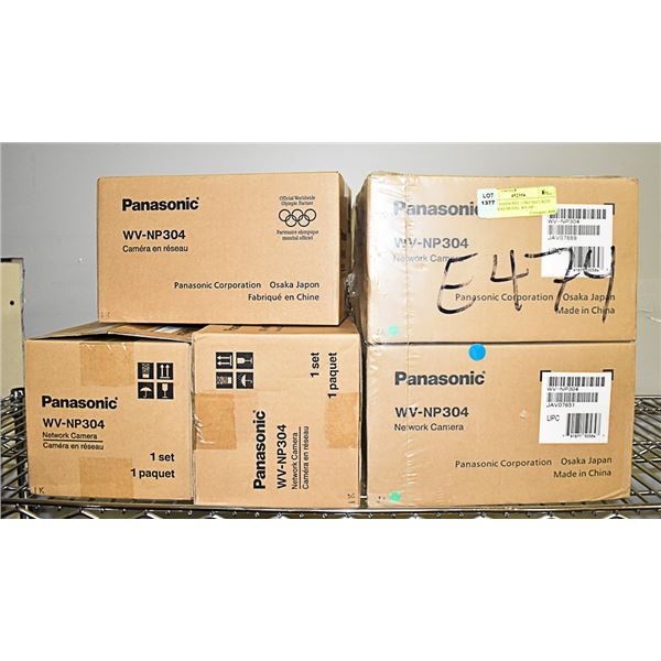 7 NEW PANISONIC I-PRO SECURITY CAMERAS MODEL WV-NP