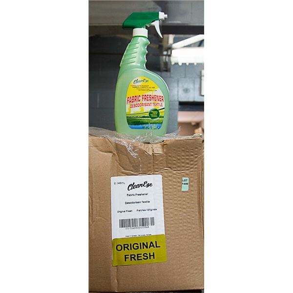 CASE WITH 6 BOTTLES OF FABRIC FRESHNER