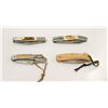 Image 1 : LOT OF 4 FOLDING POCKET KNIVES