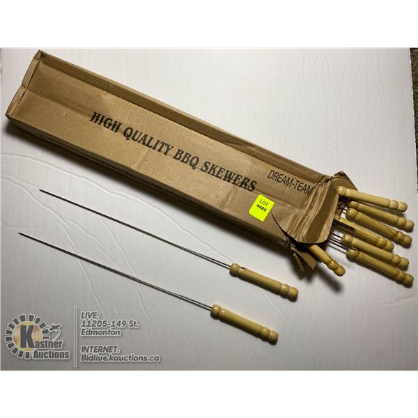 LOT OF HIGH-QUALITY BBQ SKEWERS