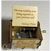 Image 1 : HANDCRANK MUSIC BOX HEDWIG THEME