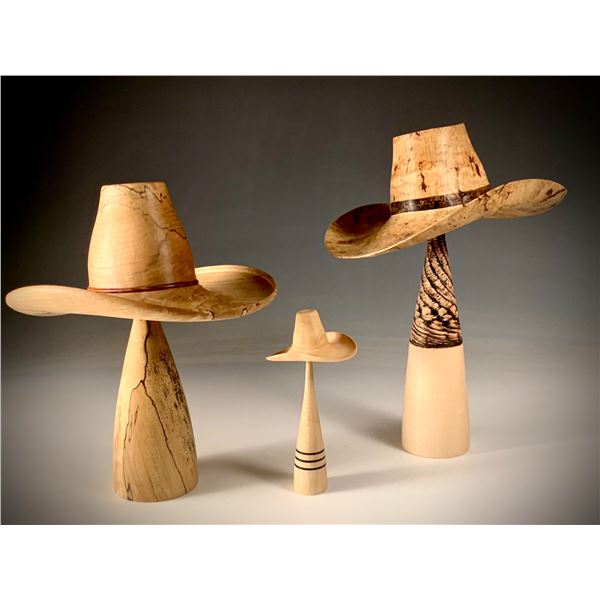 JoHannes Michelson | Trio of Small Hats
