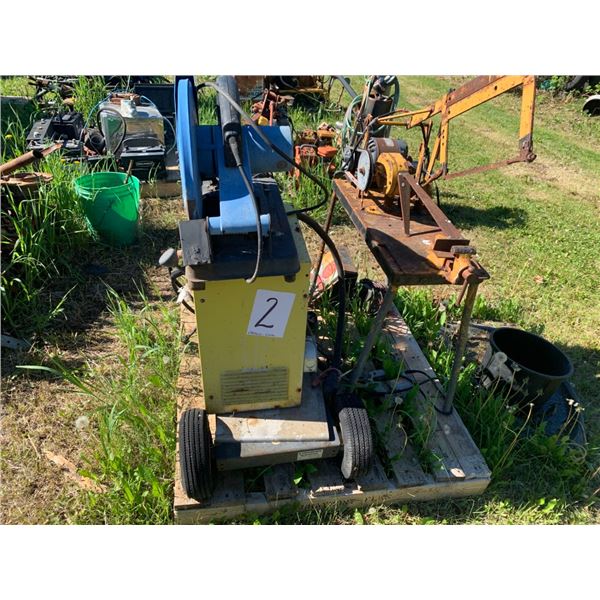 Pallet - Welder, Hack saw