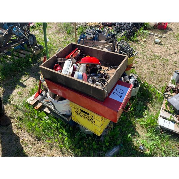 Hose fittings, U bolts, Bench grinder