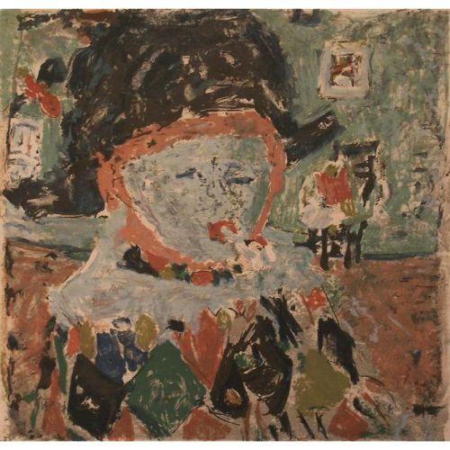 JEAN POUGNY Litho Russian Fauvism