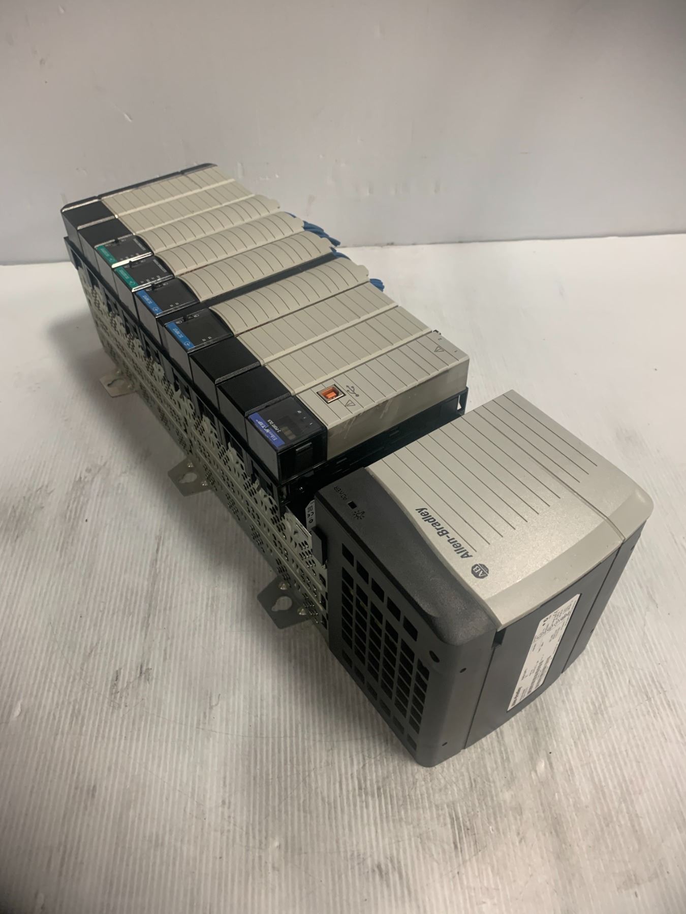 Allen Bradley Rack with Modules As Shown In Photos