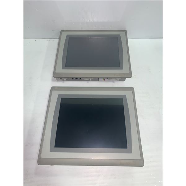 (2) Allen-Bradley 2711P-T10C21D8S Panelview Plus 7 Screens