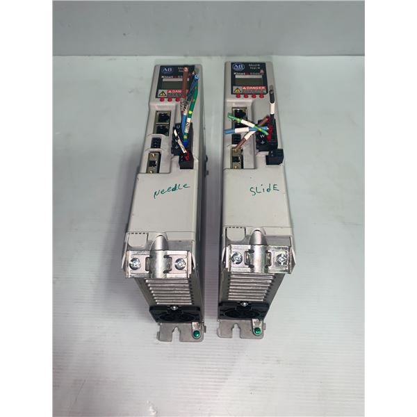 (2) - Allen-Bradley 2198-H015-ERS 12.5A Servo Drives