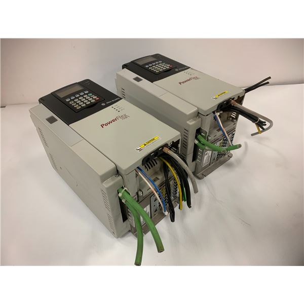 (2) Allen Bradley 20D D 022 A 3 EYNADACE Power Flex 700