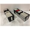 Image 2 : (2) Allen Bradley 1756-A10 10-Slot Chassis W/ Modules