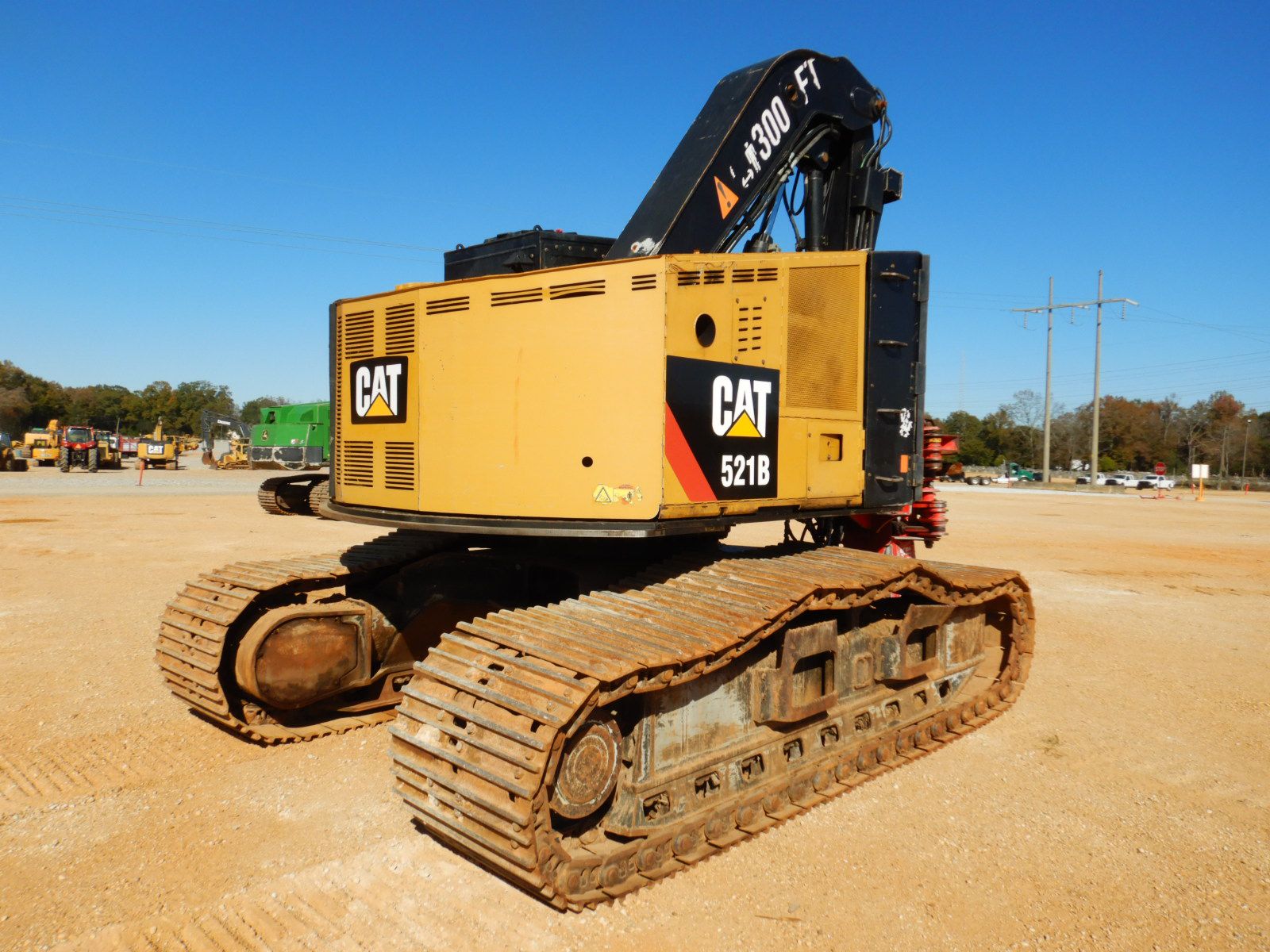 Cat 511 2016 CAT 521B TRACK Feller Buncher