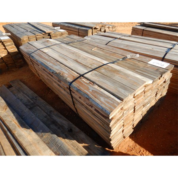 (1) BUNDLE 1" X 6" X 6' LUMBER (C4)