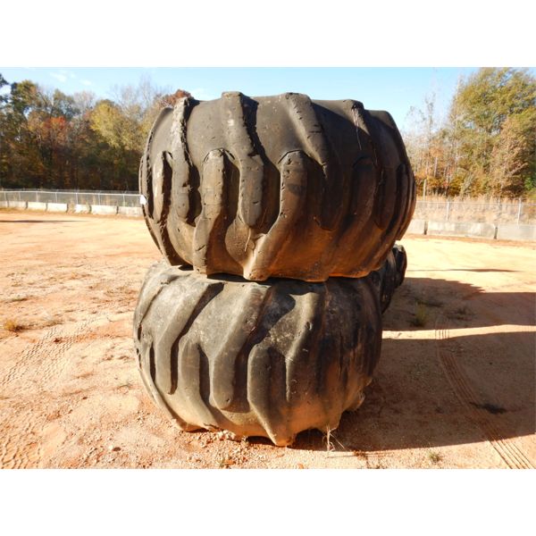 (2) LOG SKIDDER TIRES (A4)
