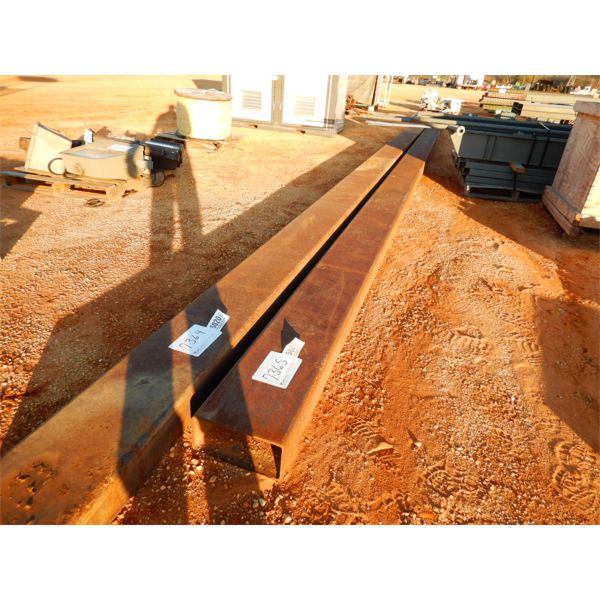 6" X 12" X 45' STEEL SQUARE TUBING (B9)