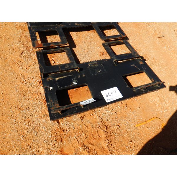FORK ATTACHMENT (FITS SKID STEER LOADER) (B5)