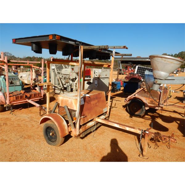 FLEX-O-LITE TRAFFIC CONTROLLER ARROW BOARD TRAILER (B3)