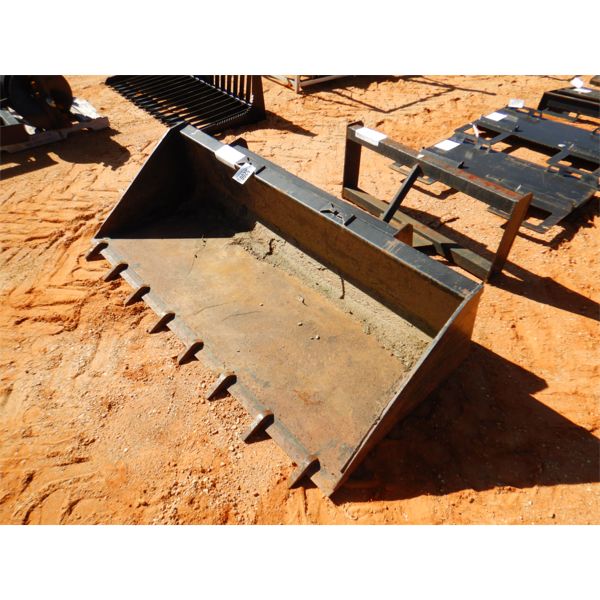 78" BUCKET W/ TEETH (FITS SKID STEER) (B5)