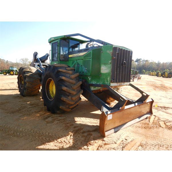 2016 JOHN DEERE 848L Skidder - J.M. Wood Auction Company, Inc.