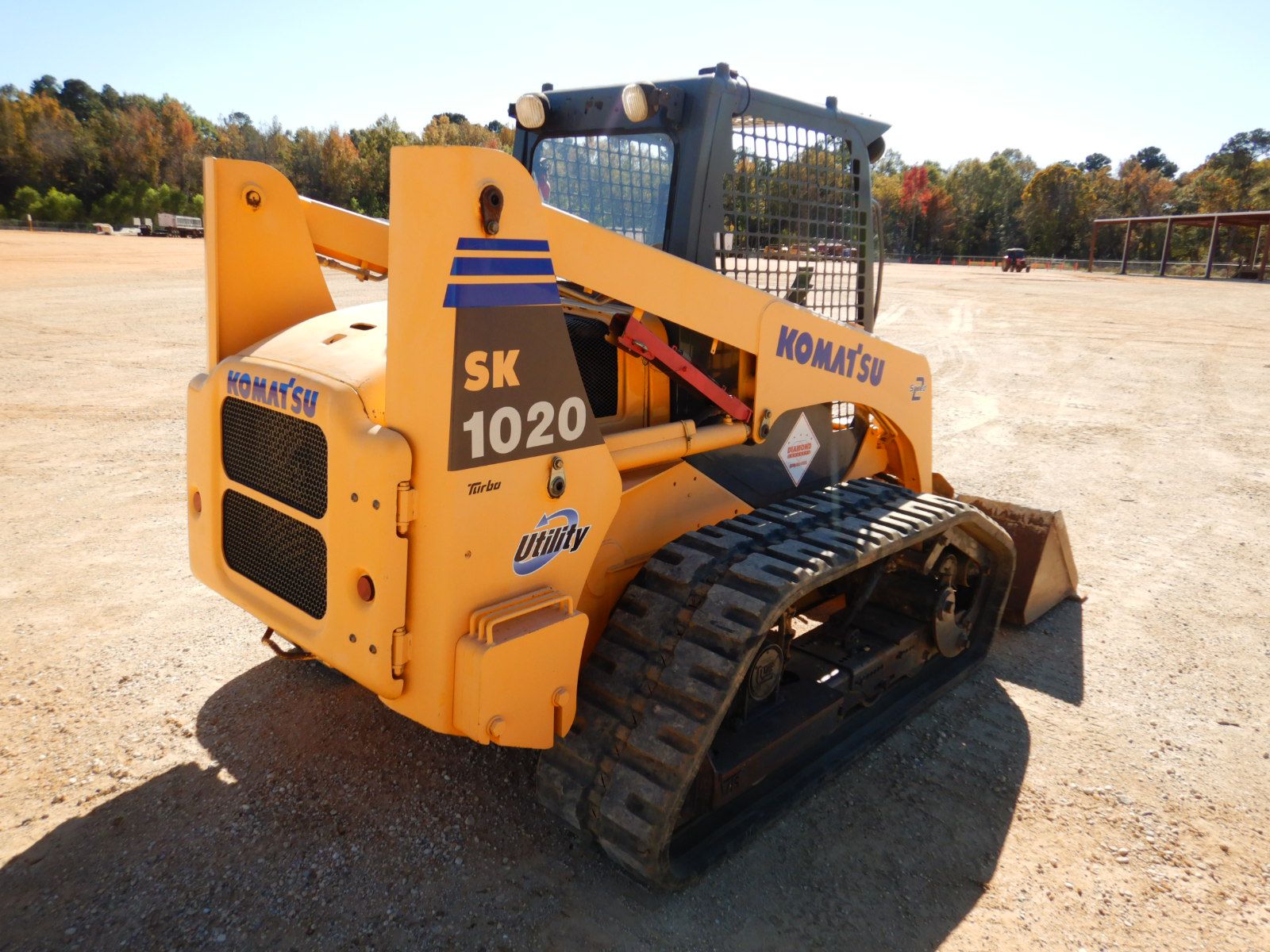 2006 KOMATSU SK10205N Skid Steer Loader Crawler J.M. Wood Auction