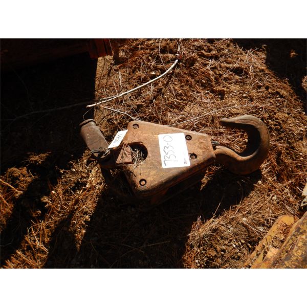 3 SHEAVE HOOK BLOCK, , Selling Offsite: Located in Selma, AL