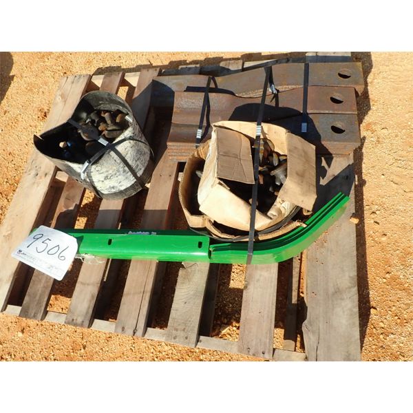 (1) PALLET MISC JOHN DEERE MOWER PARTS (C-8) COUNTY OWNED