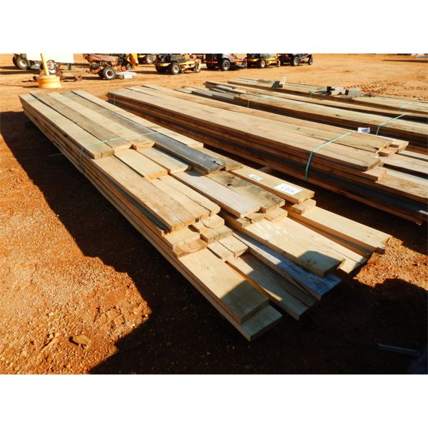 (1) BUNDLE WHITE OAK 1"X8" MISC LENGTH (C-4)