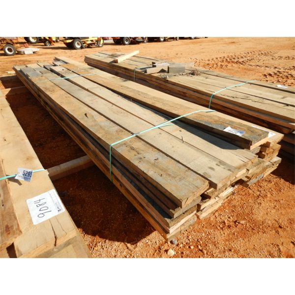 (1) BUNDLE WHITE OAK 1"X8" MISC LENGTH (C-4)