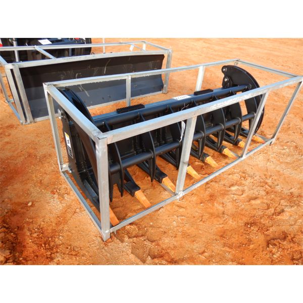 74" ROOT RAKE GRAPPLE  (FITS SKID STEER LOADER)