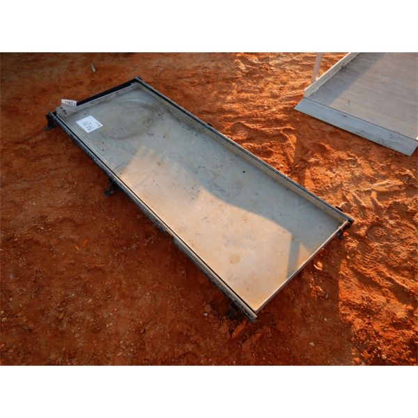 BED MOUNTED SLIDING ROLLER TRAY, 33" X 84"