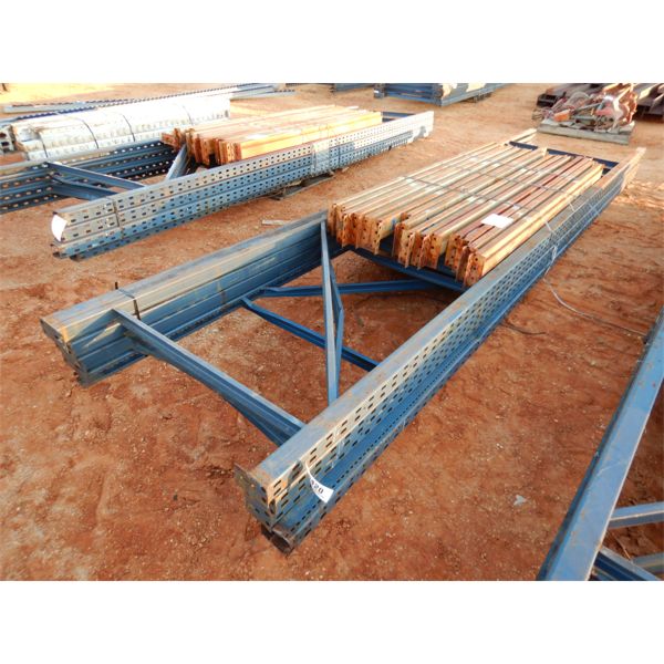 PALLET STORAGE RACK W/ UPRIGHT & SUPPORT (B-9)